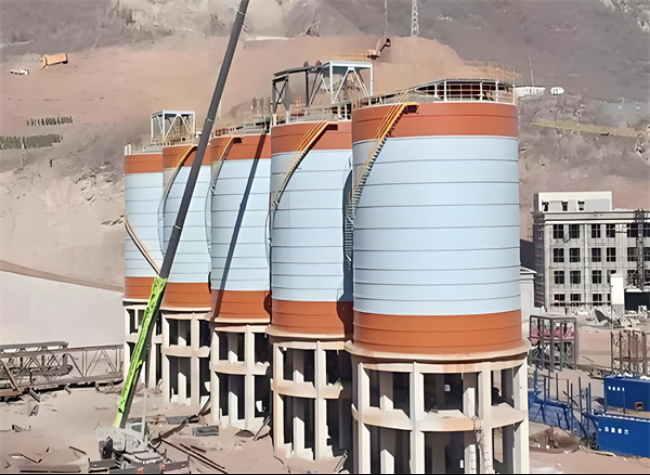 南岸高架钢板仓